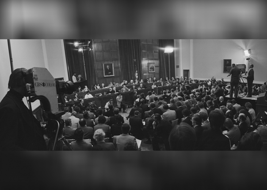 1973: The Senate Watergate hearings